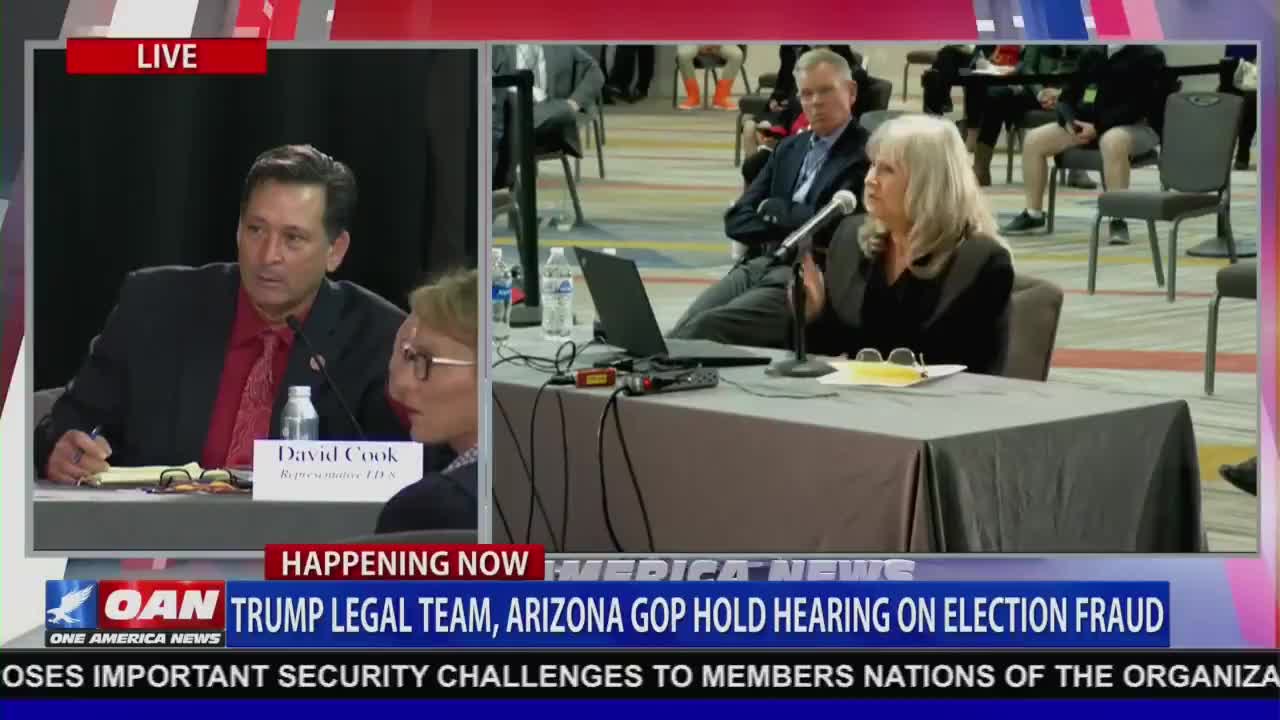 Arizona election witness. More and more ballots kept arriving.