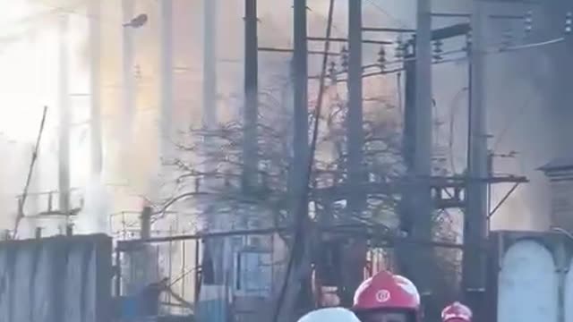 Consequences of the Russian strike on the railway junction in the Lviv