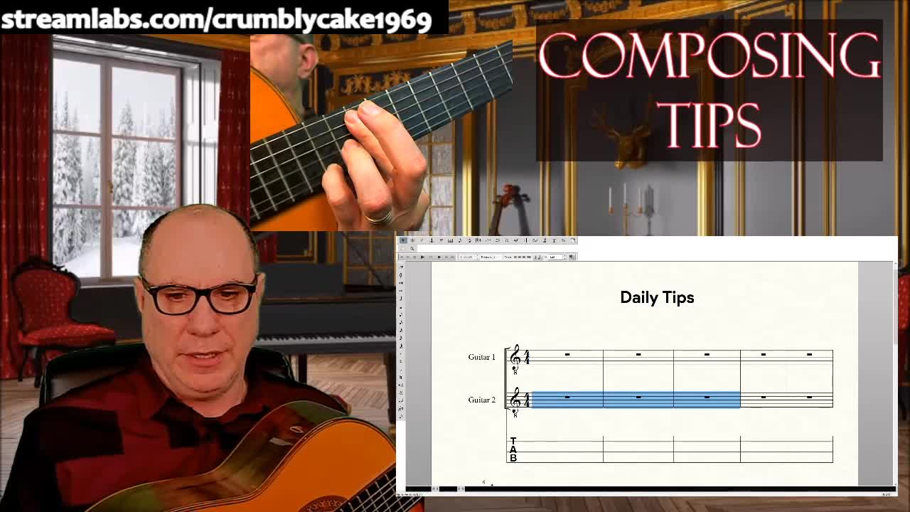 Composing for Classical Guitar Daily Tips: Modal Plaining