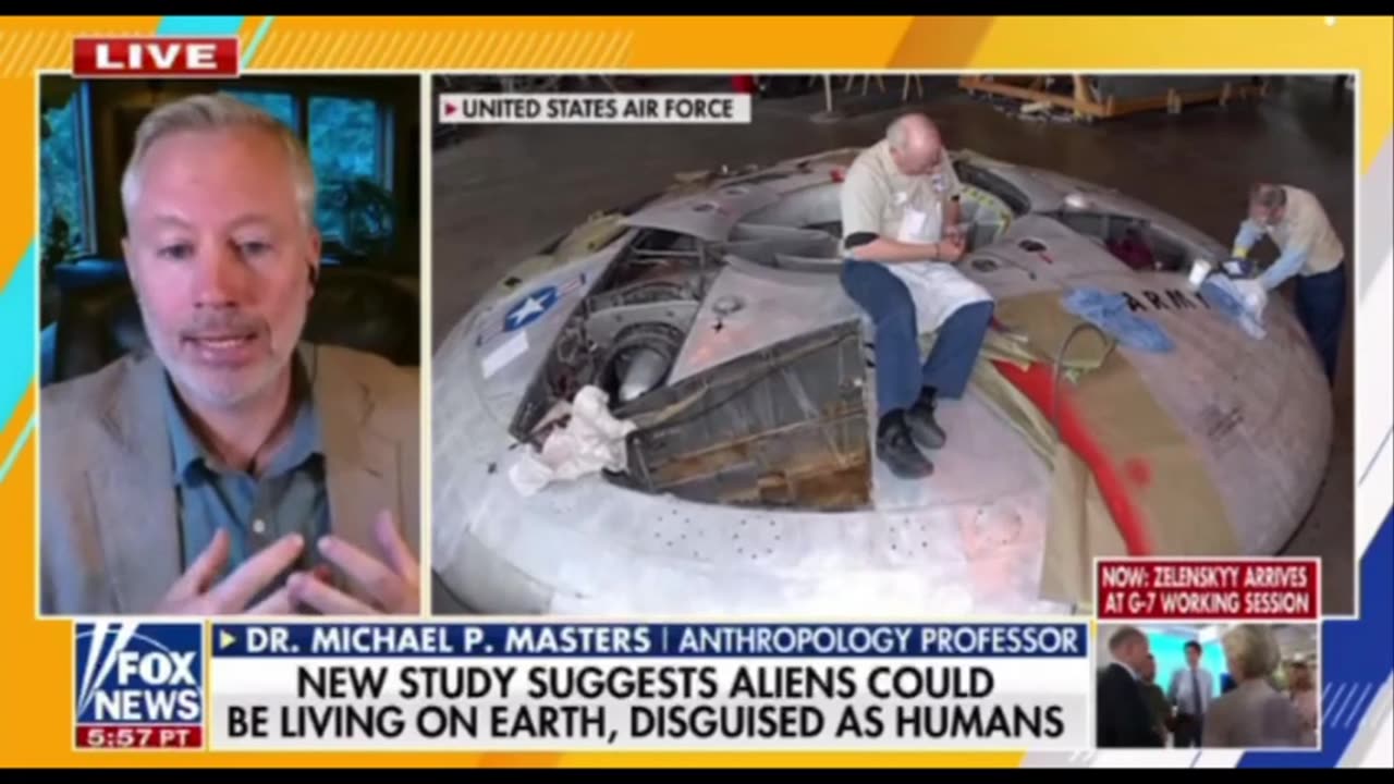 DEClas- 2024 Fox News Broadcast Postulates that -Extraterrestrials are Real- and -Live Among Us-