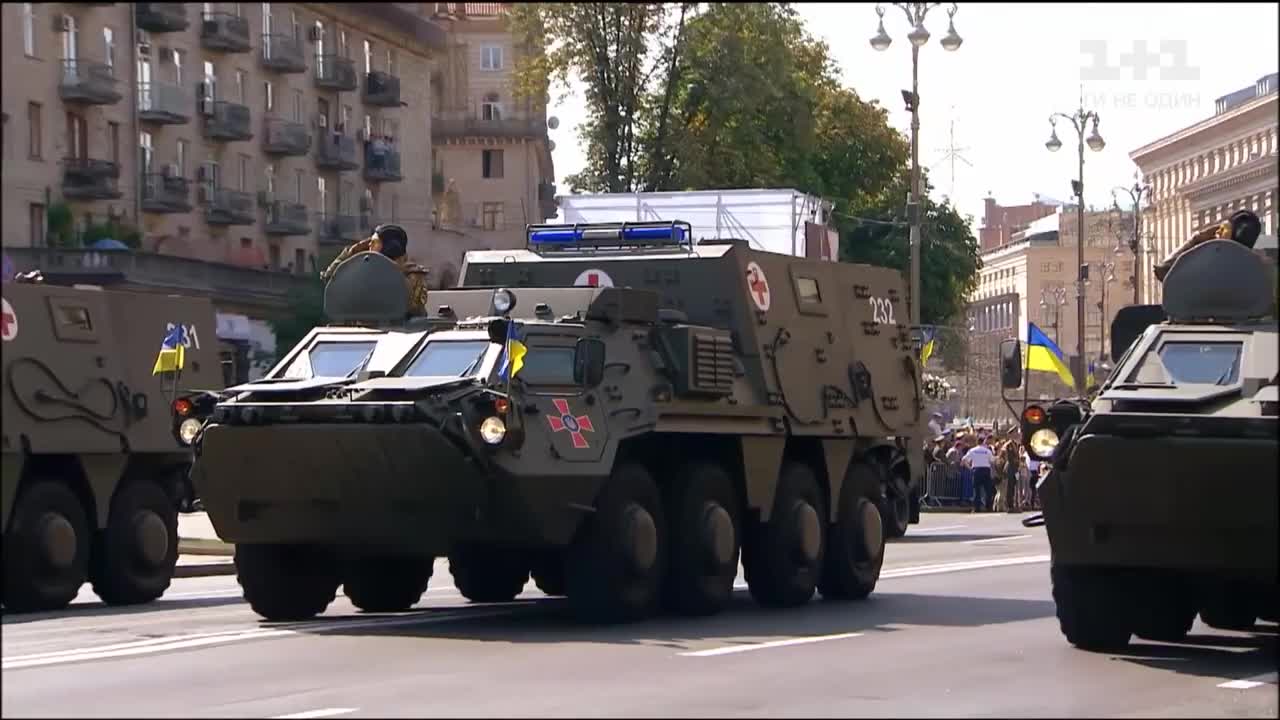 HELL MARCH - UKRAINE, INDEPENDENCE DAY 2021, MILITARY PARADE WITH NATO TROOPS