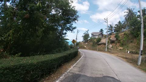 Phangan island in the first person