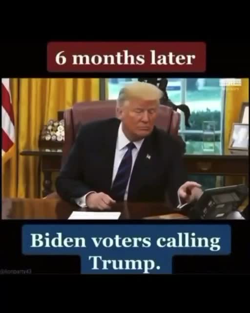Biden Voters Calling Trump