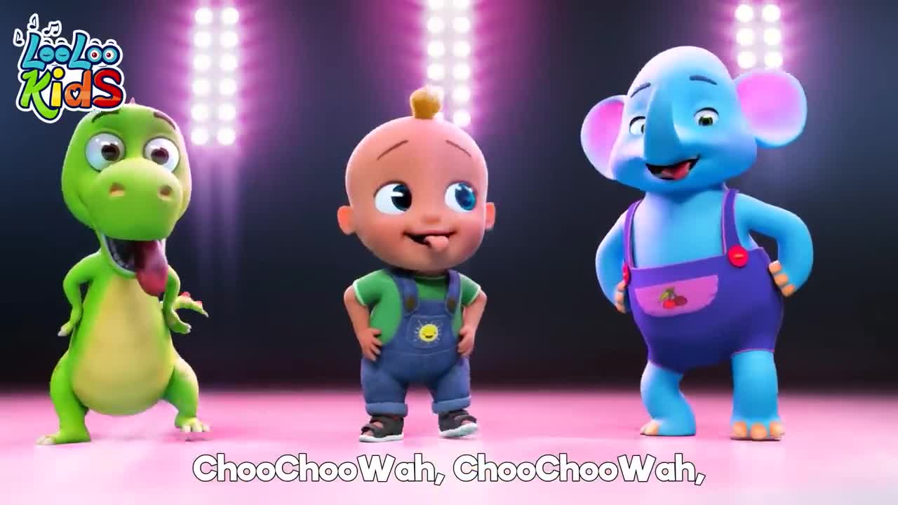 🕺Choo Choo WAH LooLoo Kids Nursery Rhymes and Children`s Songs