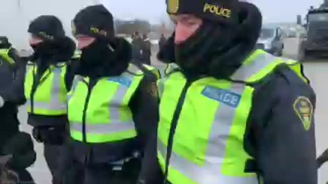 Police AGAINST Canadians - Threatening to ARREST