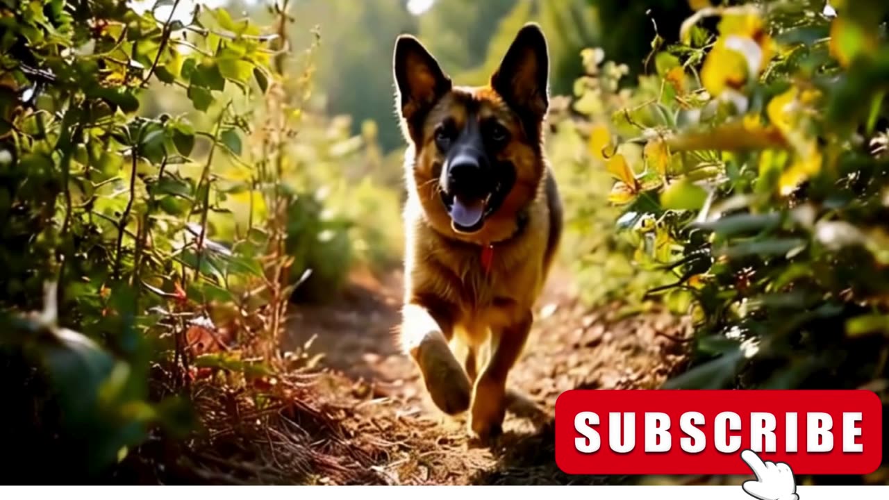 Schäferhund ai video