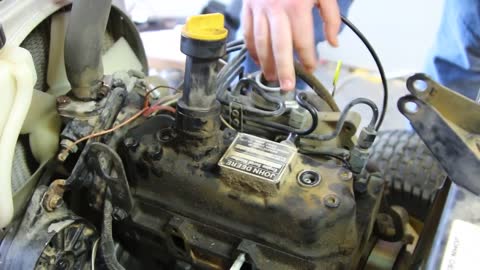 John Deere 455 Valve Adjustment