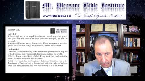 Mt. Pleasant Bible Institute Video Podcast (08/15/22)- Matthew 7:20-21