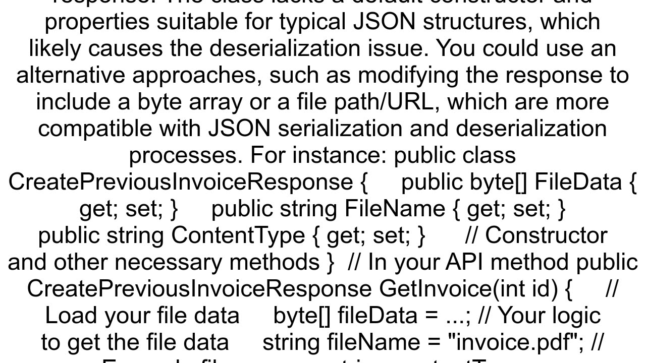 JSON deserialization quotUnable to find a constructor to usequot