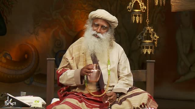 A Glass of Water - Sadhguru's Encounter with "Kali"