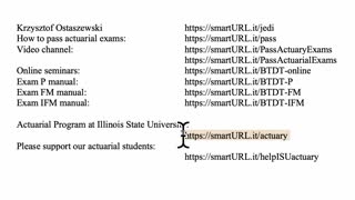 Exam FM exercise for June 9, 2022