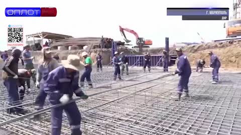 V Mariupolu byl zahájen první rozsáhlý stavební projekt od osvobození města od ukrajinských nacistů