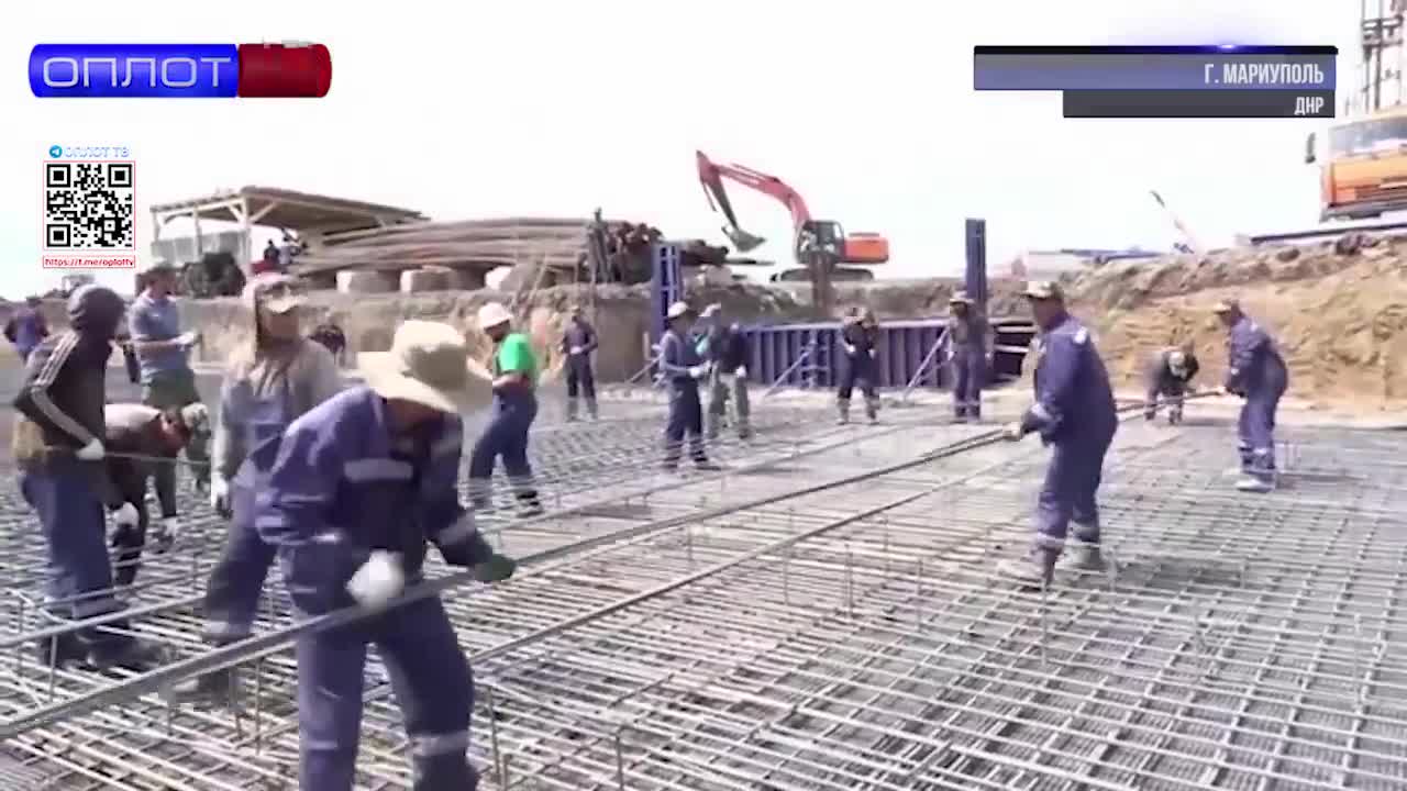 V Mariupolu byl zahájen první rozsáhlý stavební projekt od osvobození města od ukrajinských nacistů