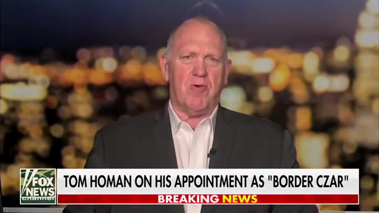 Tom Homan has declared war on America's invaders!