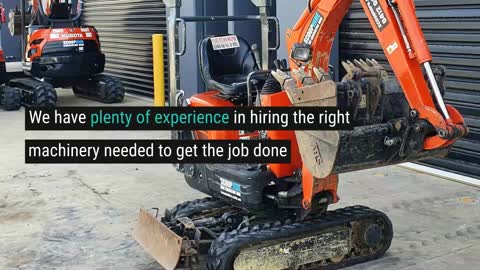 Mini Excavator Hire Melbourne | scoophire.com.au | +61390524473