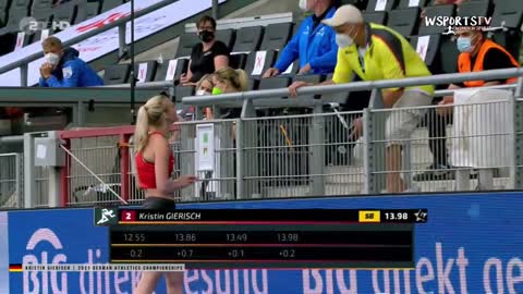 Kristin Gierisch - Triple Jump _ 2021 German Athletics Championships