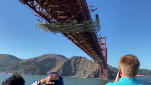 Cruising Under The Golden Gate Bridge!!! (:D