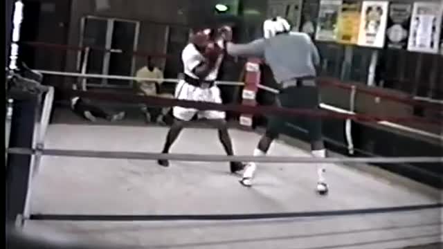 young mike tyson sparring