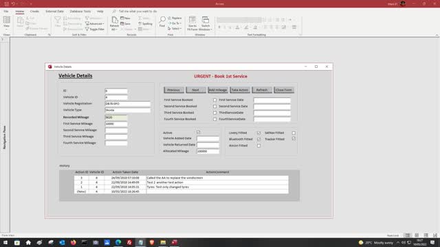Creating And Using Automatic Warning Messages - Overlapping Window Style - (From directmc.co.uk)