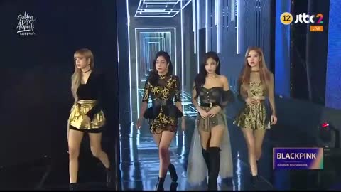 BLACKPINK Golden Disc Awards opening