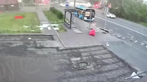 Horrible footage from Veterans Avenue in St. Petersburg.