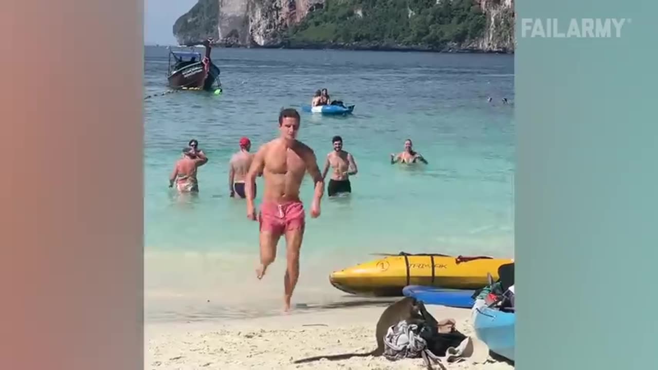 Beach Fails Compilation | Try Not to Laugh