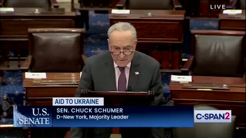 Chuck Schumer threatens that “if we turn away from Ukraine, the American people will pay the price."