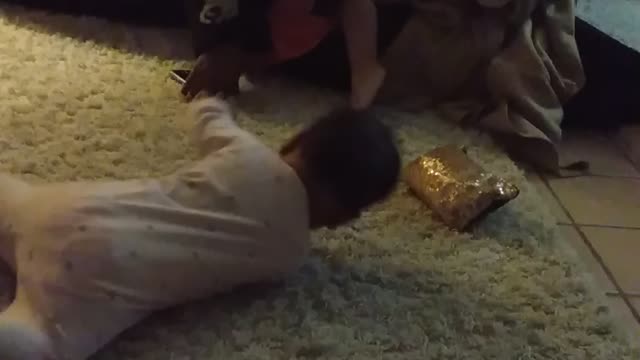 Her first crawls