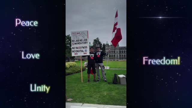 Victoria BC Freedom Rally (07/16/2022)