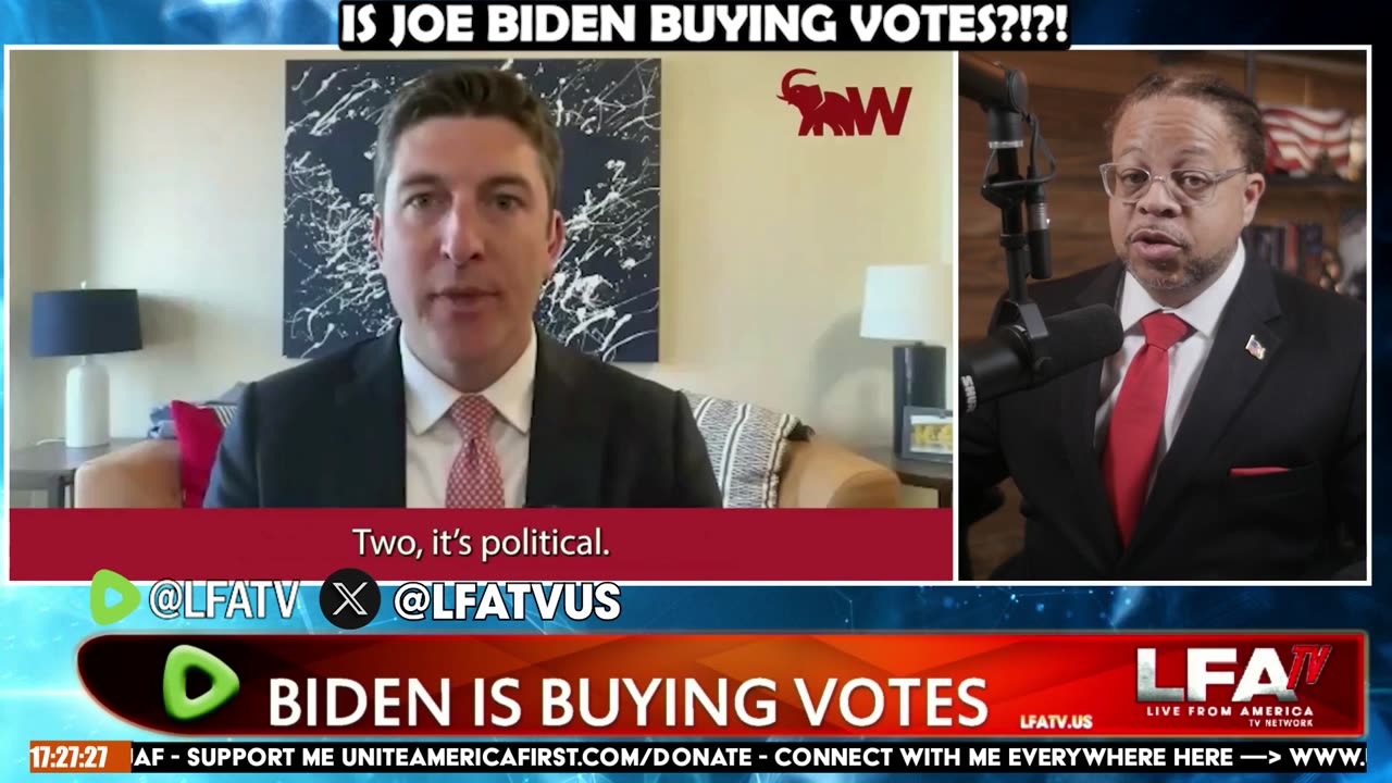 IS JOE BIDEN BUYING VOTES??