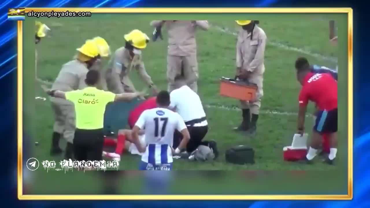 Percy Castro collapse on field