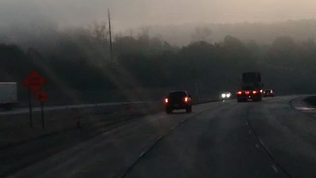 Alabama dash cam this morning.