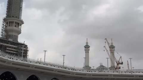 Masha Allah Subhan Allah A gorgeous view of Masjid Al Hara'am. #viralvideo #viralshort #viral