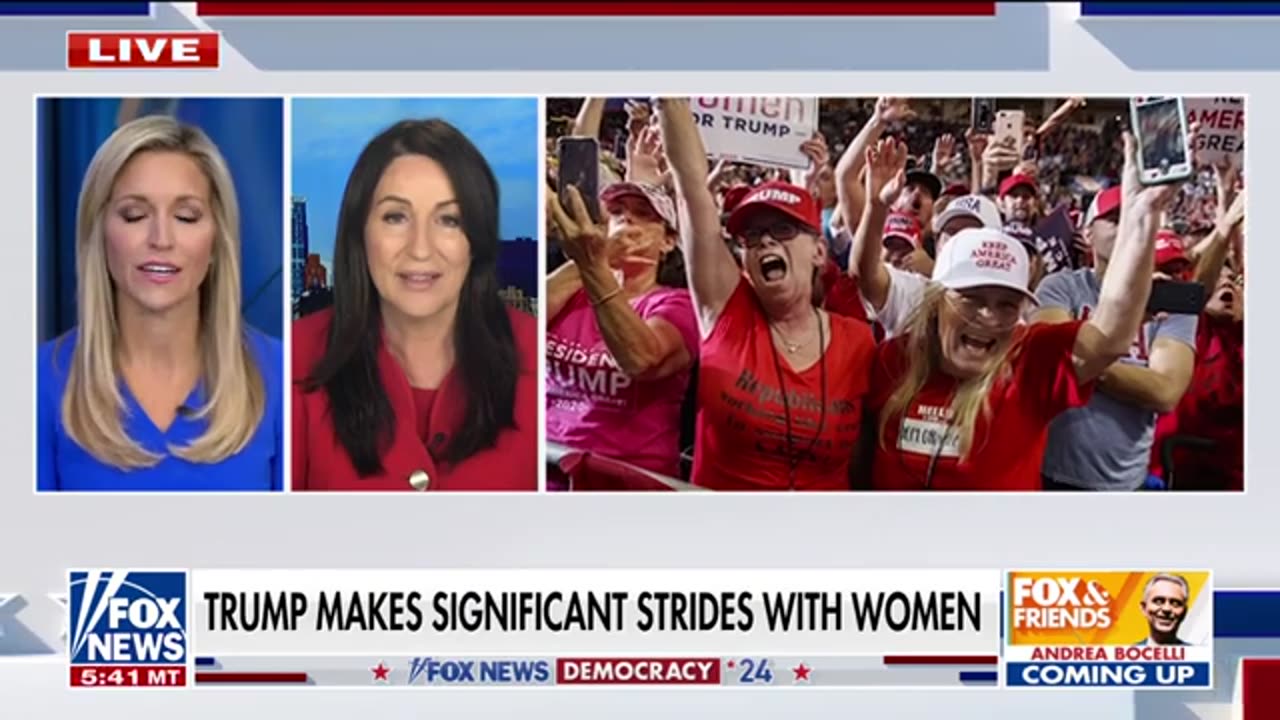 'Unhinged' left-wing women mocked for protesting Trump-voting men