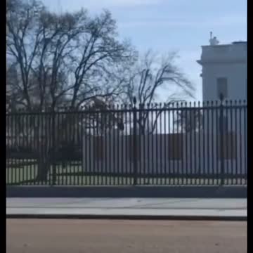 Biden Won't Build A Border Wall, But Will Build A Concrete Wall Around White House