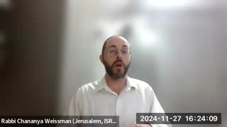 R&B Weekly Seminar: R&B Torah Fellowship (Episode #135 -- Wednesday, November 27th, 2024). ChairMAN: RABBI Chananya Weissman (Jerusalem, ISRAEL). Topic: "Sefer Habris on False Messiahs and More"