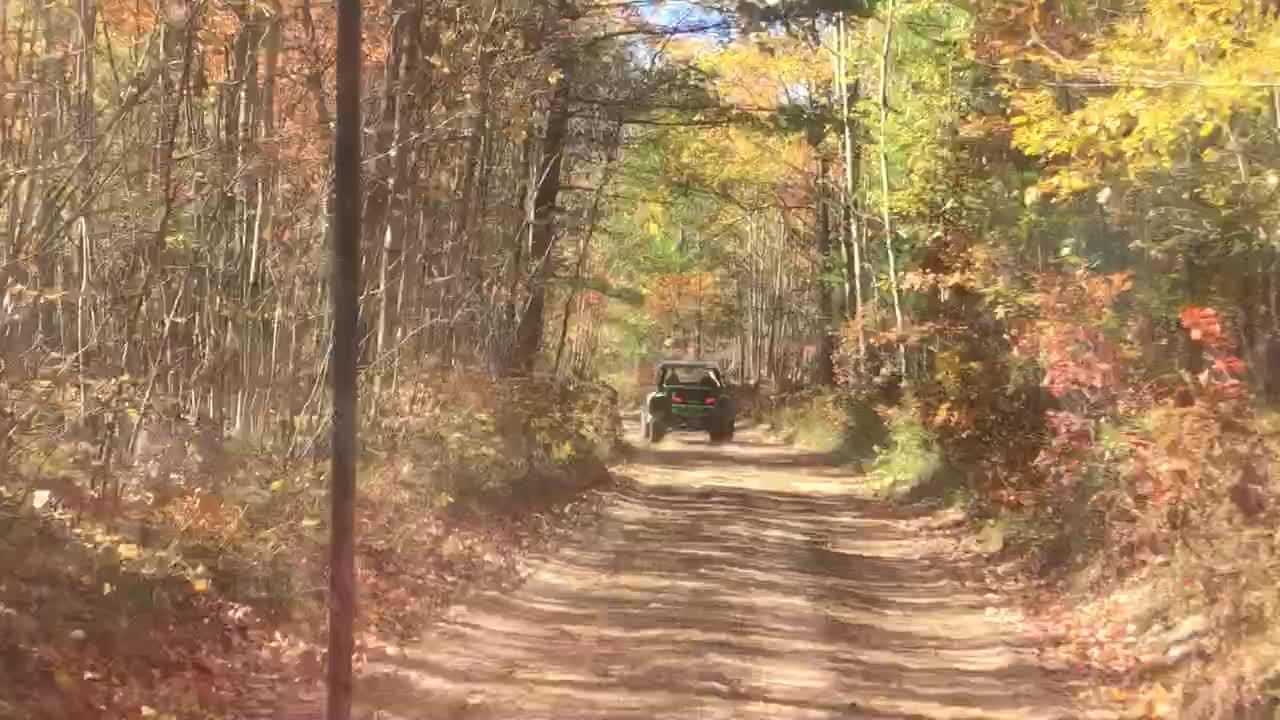 Trail riding Leota Michigan