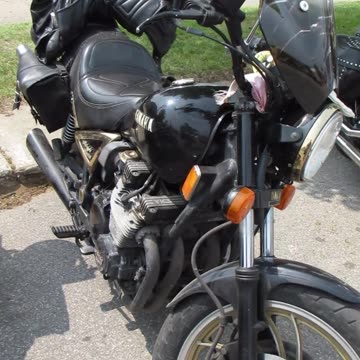 Old Yamaha Motorcycle