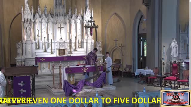 NCTV45 CATHOLIC MASS HOLY SPIRIT PARISH (ST MARY'S) NOON FRIDAY APRIL 8 2022