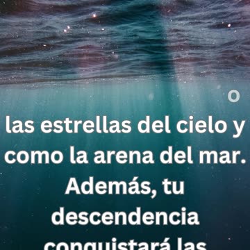 "Je te bénirai : Genèse 22:17,18"