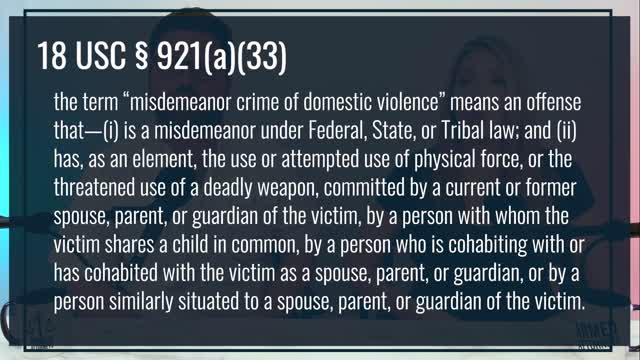 FBI Denying Gun Sales - Expanding Domestic Violence Database