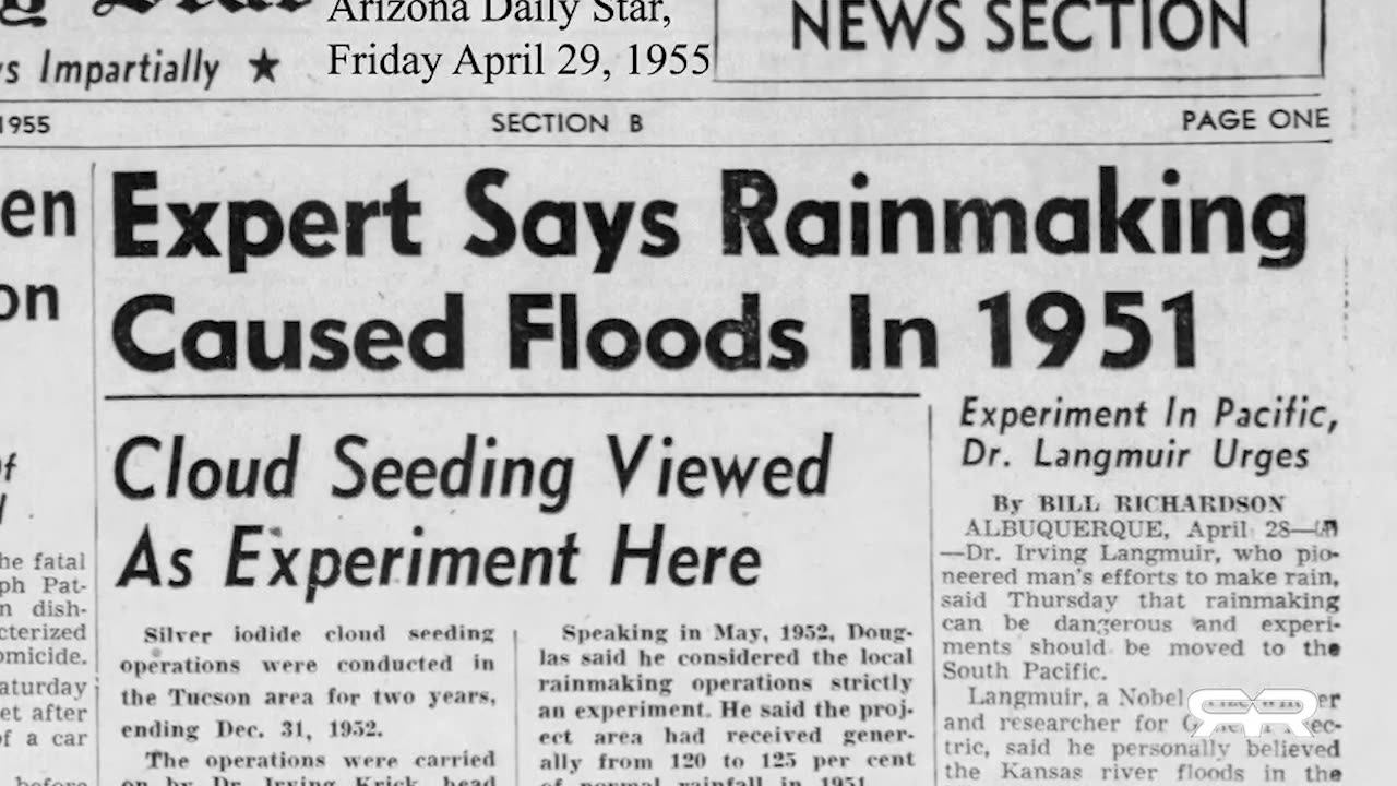 HOW TO STEER HURRICANES, FLOOD HOMES AND STEAL LITHIUM