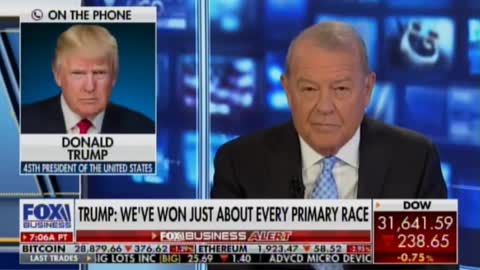 Stuart Varney Lectures President Trump on Moving on from Stolen Election 5-24-22