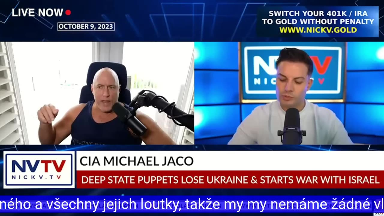 Michael Jaco diskutuje s Nicholasem Veniaminem o Deep State a jeich loutkách na Ukrajině