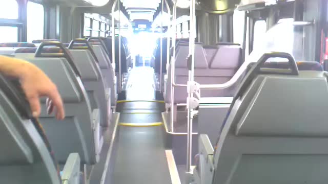 A Ride along on a 60 foot transit bus