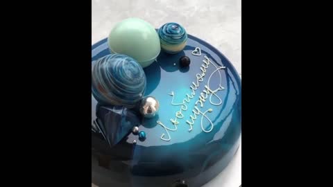 Satisfying Mirror Glaze Cake Decorating Compilation