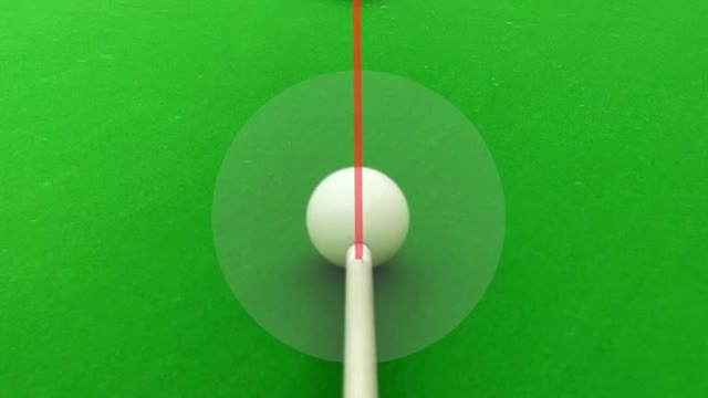 Billiards aiming skills