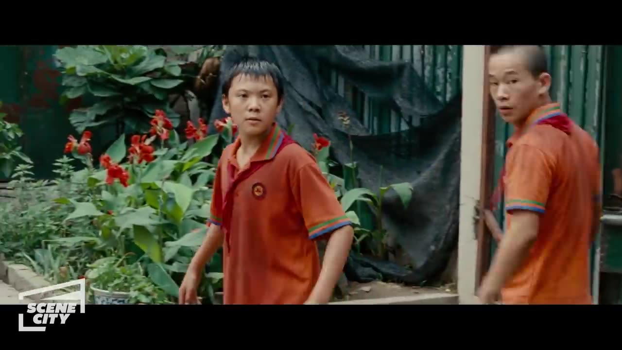 The Karate Kid: Six Versus One Fight Scene (Jackie Chan 4K HD Clip)