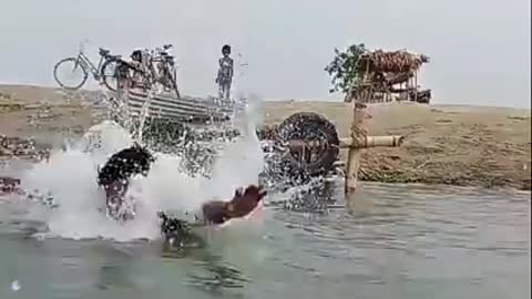Suming funny boy respect power