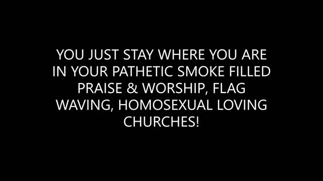 HEY YOU! FAKE "CHRISTIANS," PAGANS, WICCANS & GOD HATERS!